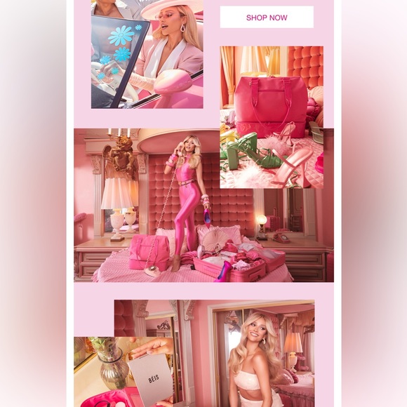 HP🎉BEIS x BARBIE The Cosmetic Case
IN BARBIE™ PINK - Picture 10 of 16